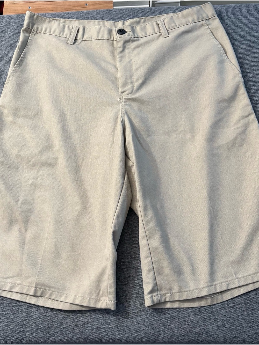 Dickies Men's Khaki Flat Front Work Shorts